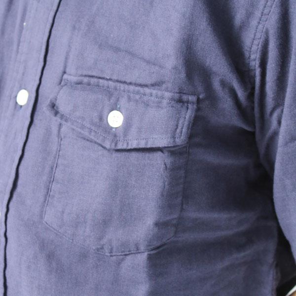 爆買 シャツ メンズ 日本製 半袖 Wガーゼ ボタン ダウン シャツ 124-00 春 夏 | protocol | 08