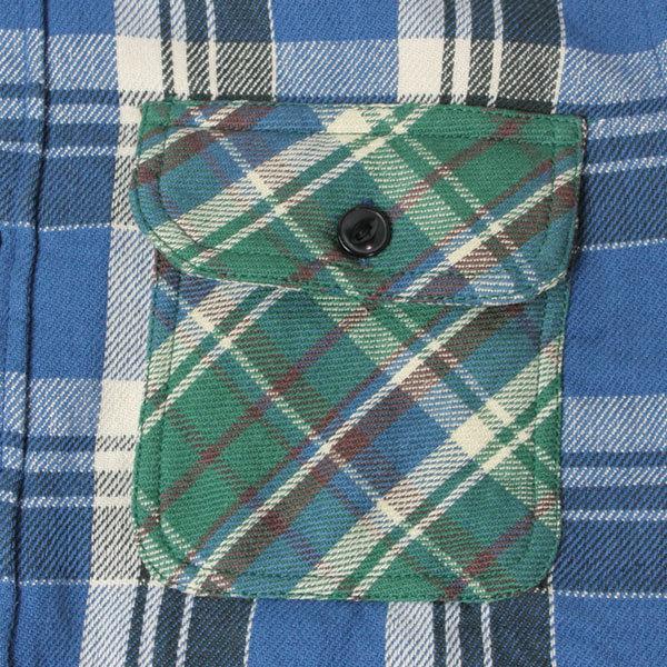 ネルシャツ メンズ 厚手 大きいサイズ 裏起毛 チェックネルシャツ 長袖シャツ アメカジ 冬用 冬服 メンズファッション | protocol | 16