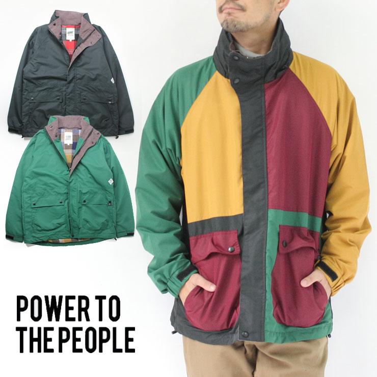 ジャケット メンズ レディース POWER TO THE PEOPLE ムービング