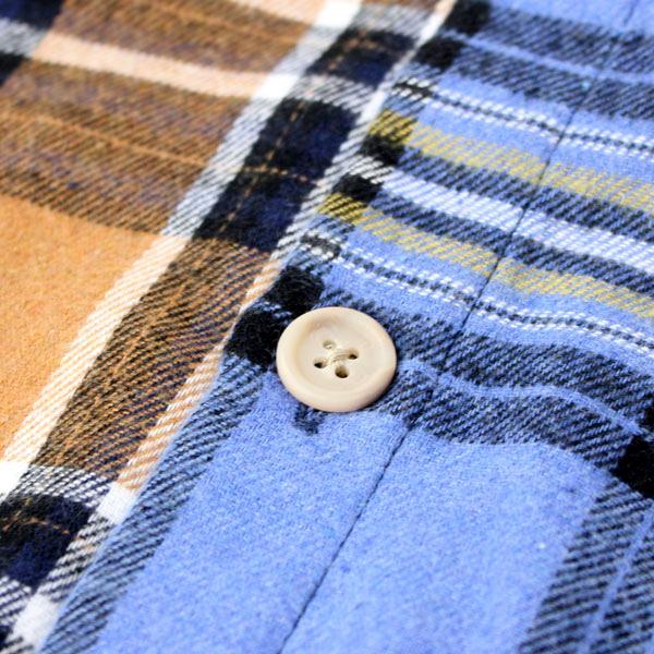 ネルシャツ メンズ 冬 アメカジ チェックシャツ 長袖シャツ 暖かい ヘビーウェイト オシャレ アウトドア チェック柄 30代 40代 | POWER TO THE PEOPLE | 05