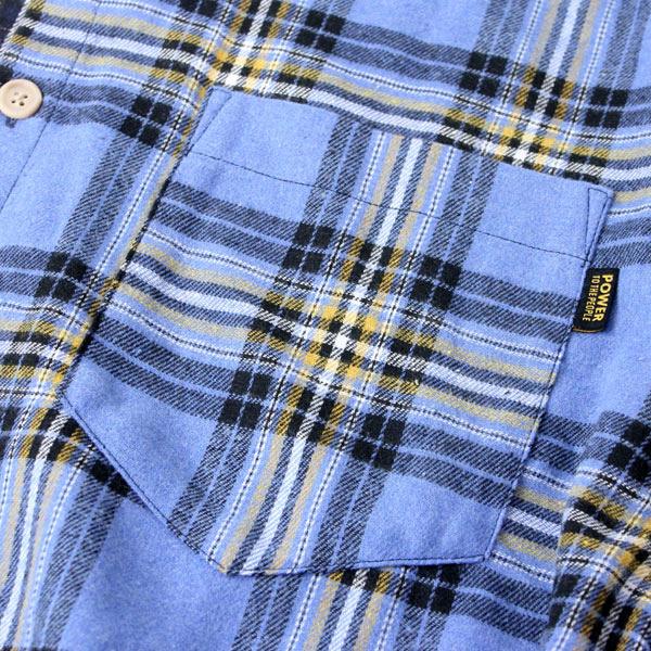 ネルシャツ メンズ 冬 アメカジ チェックシャツ 長袖シャツ 暖かい ヘビーウェイト オシャレ アウトドア チェック柄 30代 40代 | POWER TO THE PEOPLE | 06