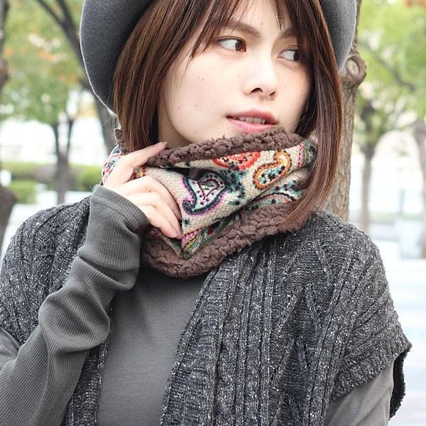 ネックウォーマー / ネックウォーマー メンズ レディース 保温 メンズ フリース 裏ボア 防寒 スノボ アウトドア | protocol | 04