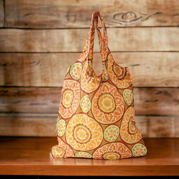 エコバッグ ショッピング バッグ 収納バッグ 折りたたみ バッグ 小物収納 ドット柄 ボーダー 無地 花柄 かわいい おしゃれ |  | 17