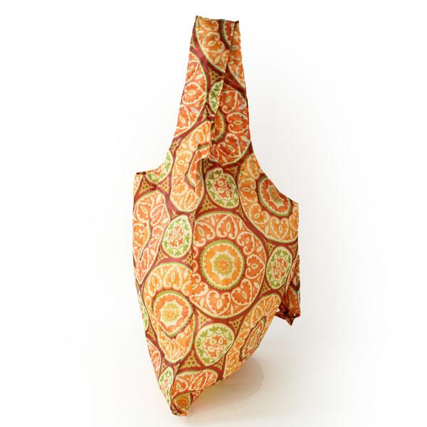 エコバッグ ショッピング バッグ 収納バッグ 折りたたみ バッグ 小物収納 ドット柄 ボーダー 無地 花柄 かわいい おしゃれ |  | 18