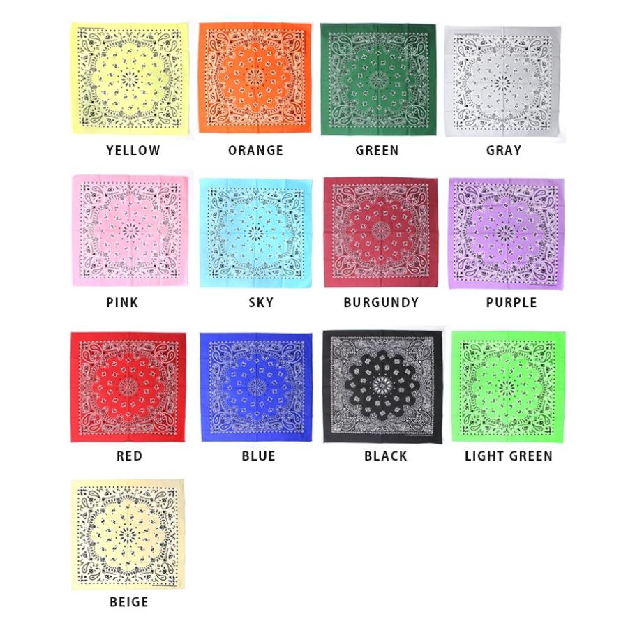 バンダナ / ペイズリー柄 バンダナ | protocol | 03