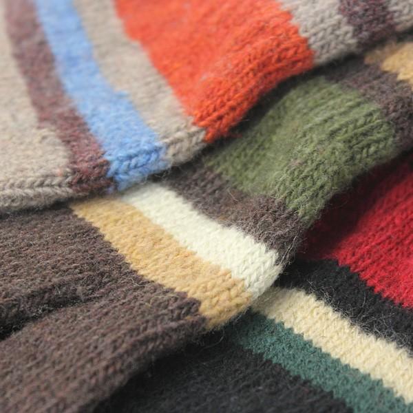 手袋 レディース 暖かい プレゼント スマホ対応 レトロボーダー タッチ グローブ 防寒 あったか メンズ タッチパネル対応 / 返品・交換不可 | protocol | 05