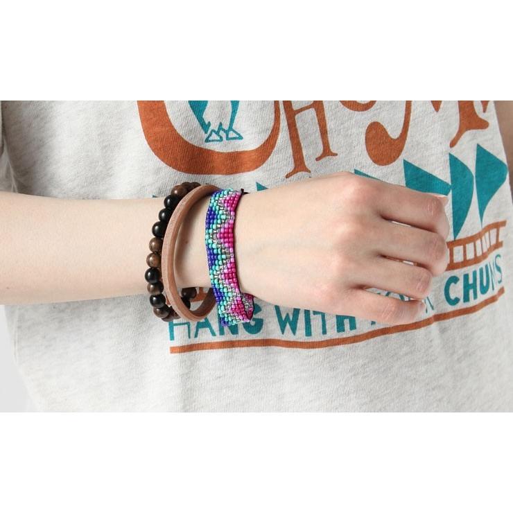 ネイティブアメリカン ビーズブレス/ブレスレット メンズ レディース カラフル ビーズ ハンドメイド アクセサリー | protocol | 02