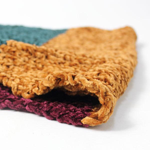 スヌード メンズ レディース ベロア ネックウォーマー レディース ボーダー 防寒 キャンプ 冬キャンプ | protocol | 06