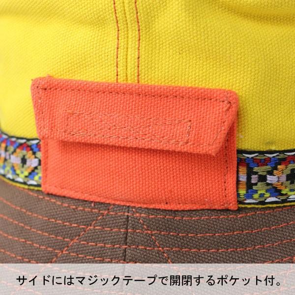 爆買 / キャンプ 服装 女子 春 サファリハット チロリアンテープ コットン サファリハット 帽子 可愛い | protocol | 06