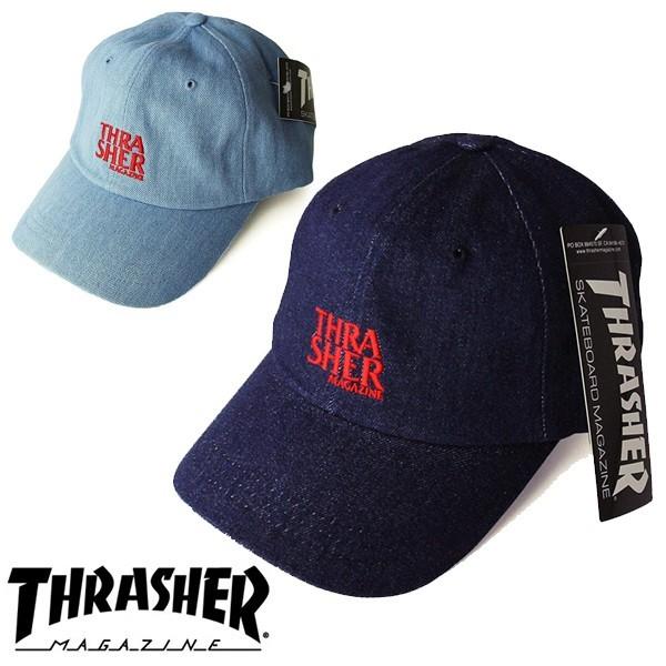 スラッシャー THRASHER 帽子 ANTI LOGO SPORTS DAD CAP キャップ メンズ レディース コットン | THRASHER