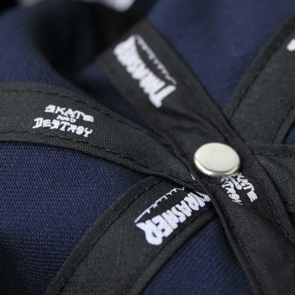 スラッシャー キャップ THRASHER SK8 ROCK ツイルキャップ 帽子 19TH-C08 刺繍 アウトドア 紫外線対策 | THRASHER | 09