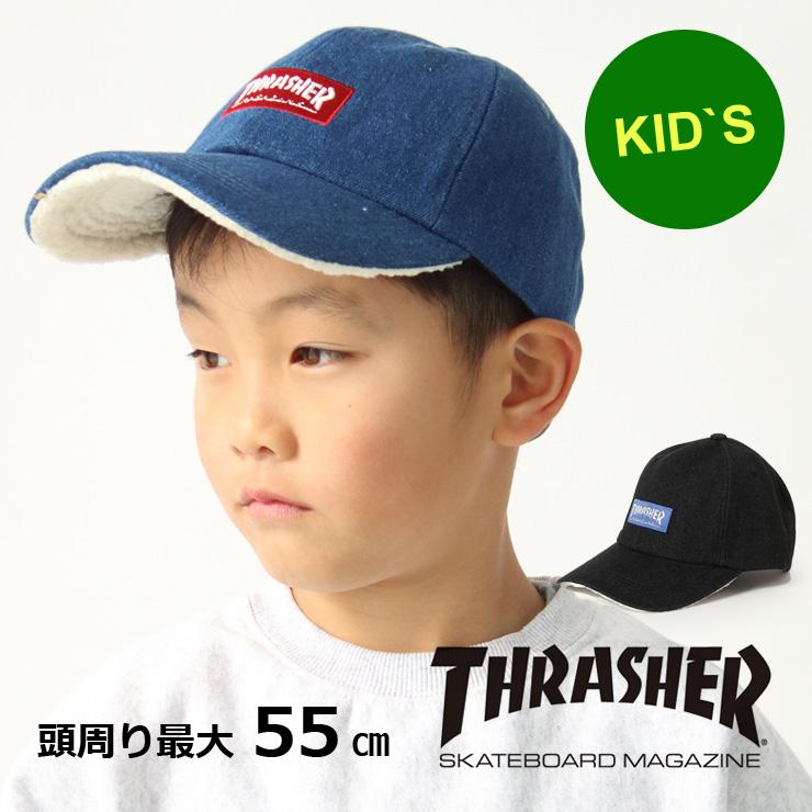 THRASHER アウトドアブランド 帽子 キッズ ベビー スラッシャー THRASHER アウトドアブランド 帽子 キッズ ベビー スラッシャー