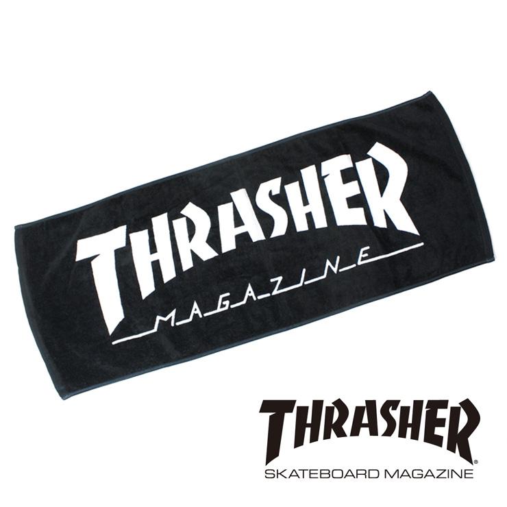 Thrasher スラッシャー タオル th T01 ブラック 今治タオル フェス アウトドア Htstht01 Protocol 通販 Yahoo ショッピング