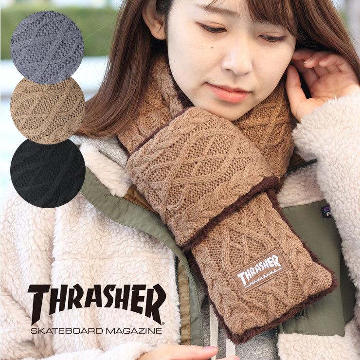 マフラー メンズ おしゃれ ブランド レディース 冬 秋冬 Thrasher スラッシャー Box Logo ボア マフラー 21th K58 防寒 スノボ バイク Hts21thk58 Protocol 通販 Yahoo ショッピング