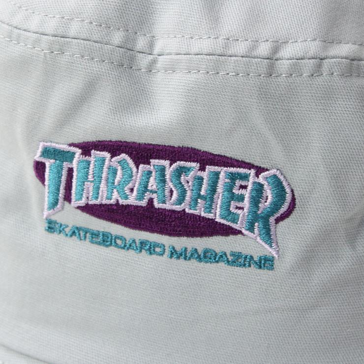 バケットハット 帽子 スラッシャー ハット THRASHER MAG LOGO ウォッシュツイル バケットハット 22TH-H04 | THRASHER | 07