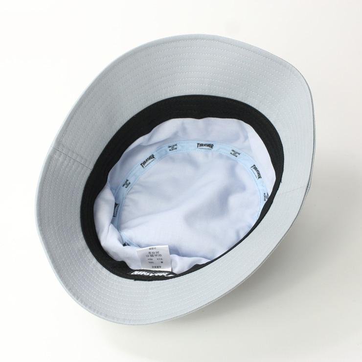 バケットハット 帽子 スラッシャー ハット THRASHER MAG LOGO ウォッシュツイル バケットハット 22TH-H04 | THRASHER | 09