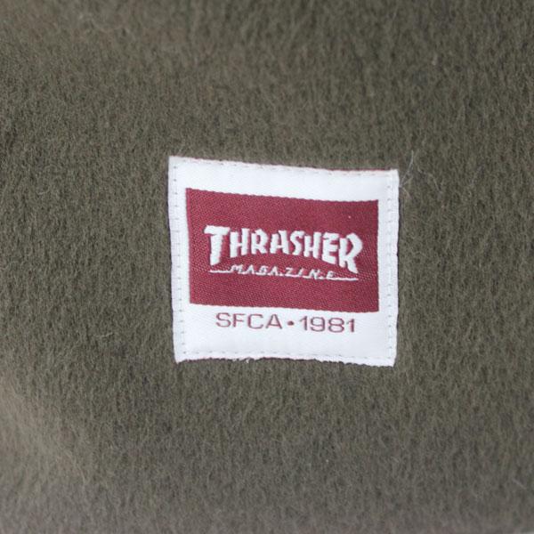 ネックウォーマー THRASHER スラッシャー マグレーベル 前開き フリース ファー ネックウォーマー 23TH-K5 | THRASHER | 09