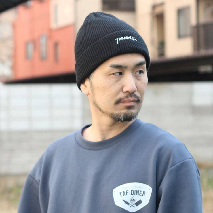 爆買 ニット帽 ゴルフ スラッシャー ニット帽 THRASHER MAG LOGO リブ編み ビーニー 22TH-N52 | THRASHER | 06