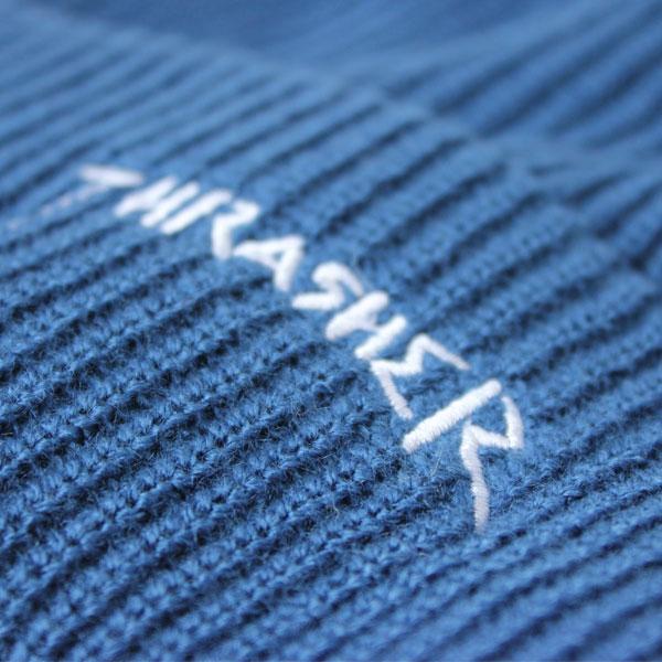 爆買 ニット帽 ゴルフ スラッシャー ニット帽 THRASHER MAG LOGO リブ編み ビーニー 22TH-N52 | THRASHER | 09