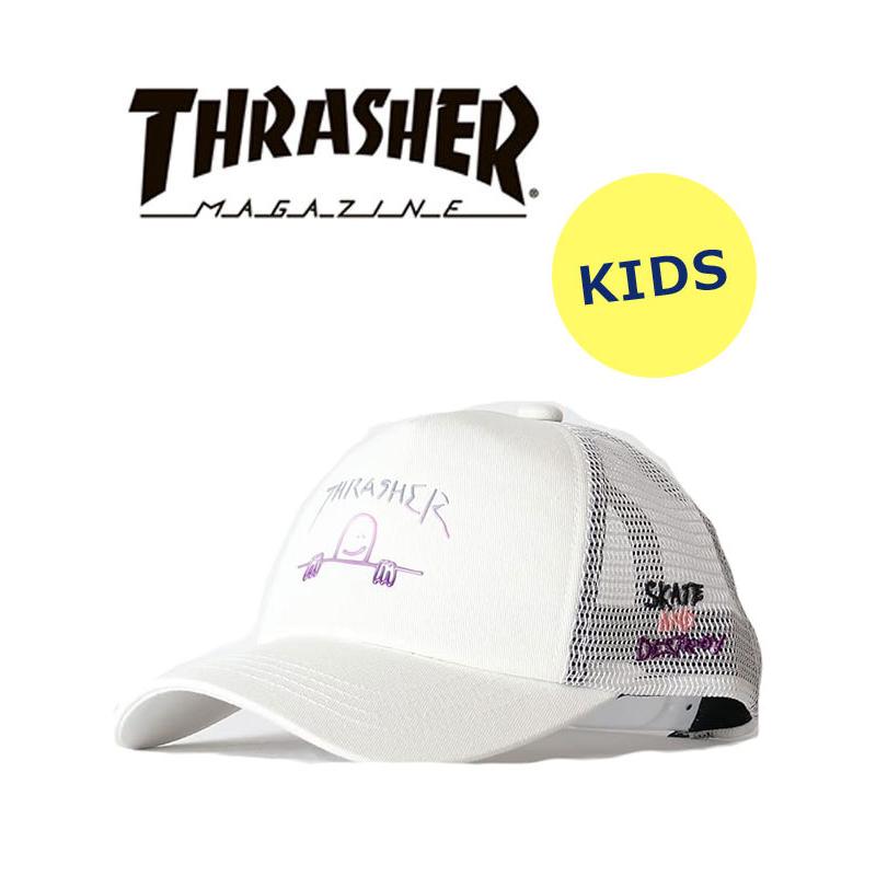 THRASHER スラッシャー キッズ GONZ ART CAP 23TH-C08K 帽子 子供用 人気 ブランド スケーター ストリート | THRASHER