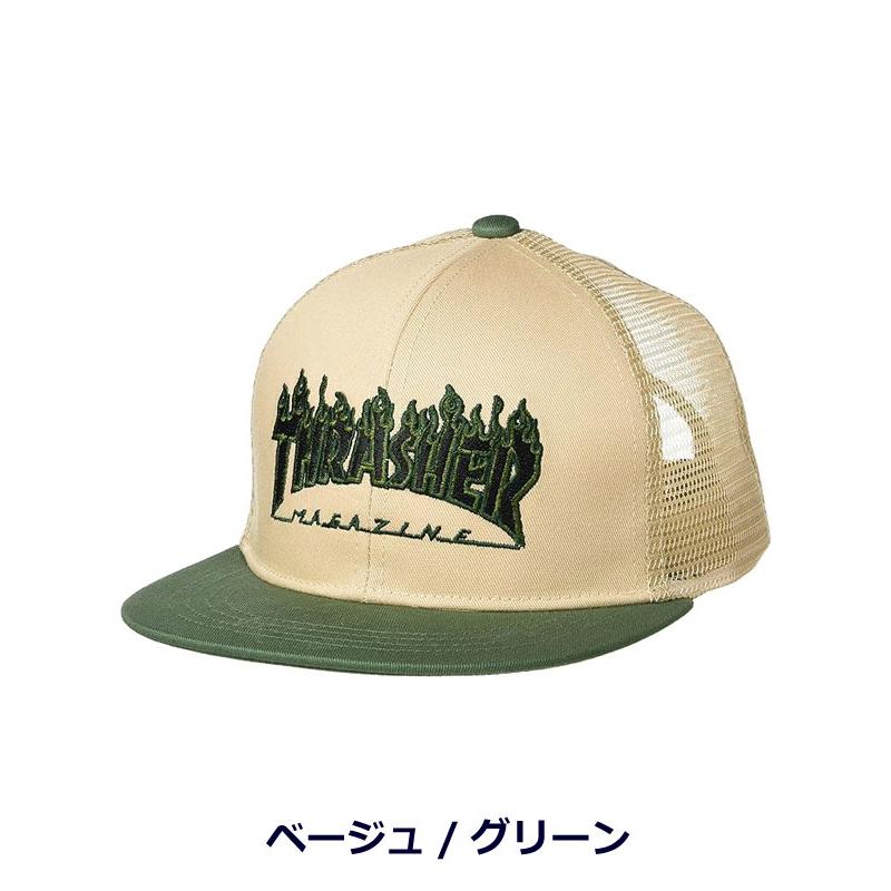 THRASHER スラッシャー キッズ FLAME LOGO CAP 23TH-C09K 帽子 子供用 人気 ブランド スケーター ストリート | THRASHER | 04