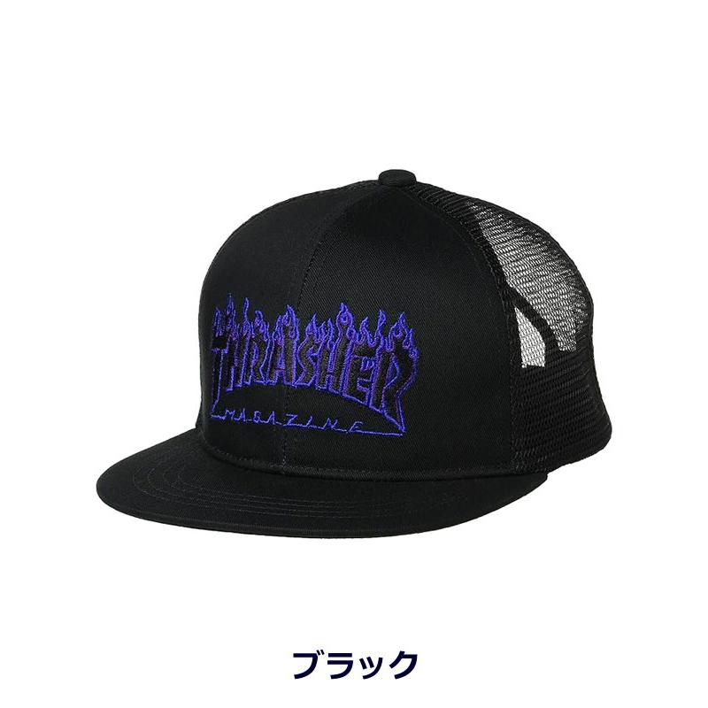 THRASHER スラッシャー キッズ FLAME LOGO CAP 23TH-C09K 帽子 子供用 人気 ブランド スケーター ストリート | THRASHER | 06