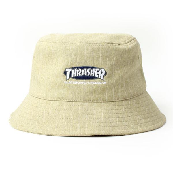 バケットハット メンズ ブランド THRASHER OVAL MAG BUCKET HAT バケットハット 23TH-H04 大きいサイズ 帽子 スラッシャー | THRASHER | 09