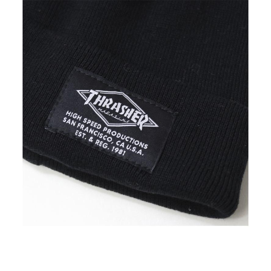 THRASHER スラッシャー 2way コットンサマービーニー 23TH-N03 ニット帽 レディース メンズ ブランド 帽子 秋 冬 秋冬 | THRASHER | 07