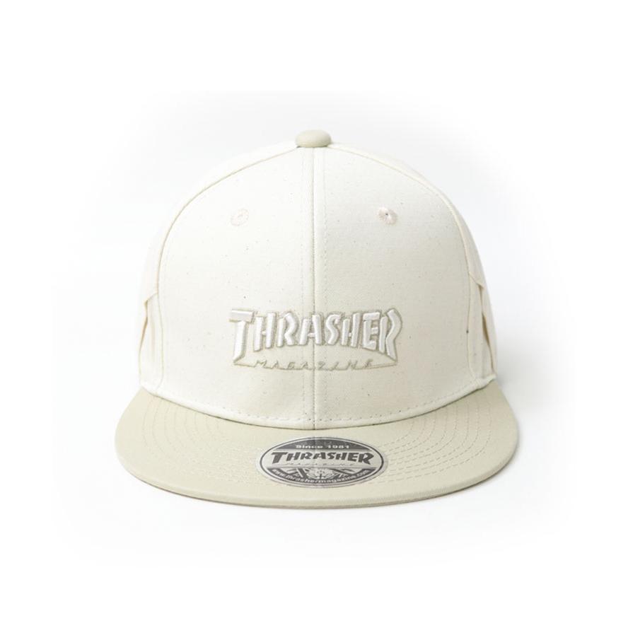 THRASHER スラッシャー MAG LOGO オーガニックコットン 平つばキャップ サングラスホルダー付き 24TH-C01 レディース メンズ 帽子 秋 冬 秋冬 | THRASHER | 04