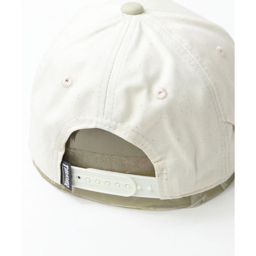 THRASHER スラッシャー MAG LOGO オーガニックコットン 平つばキャップ サングラスホルダー付き 24TH-C01 レディース メンズ 帽子 秋 冬 秋冬 | THRASHER | 06