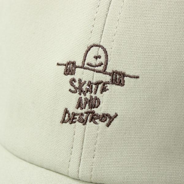 キャップ 帽子 メンズ レディース ブランド スラッシャー THRASHER GONZ SAD キャンバス 6P CAP 24TH-C06 男女兼用 深め 大きいサイズ | THRASHER | 07