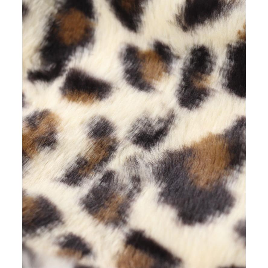 THRASHER スラッシャー ボア×レオパード リバーシブルネックウォーマー 24TH-K50  防寒 スノボ バイク ゴルフ おしゃれ マフラー 秋 冬 秋冬 | THRASHER | 06