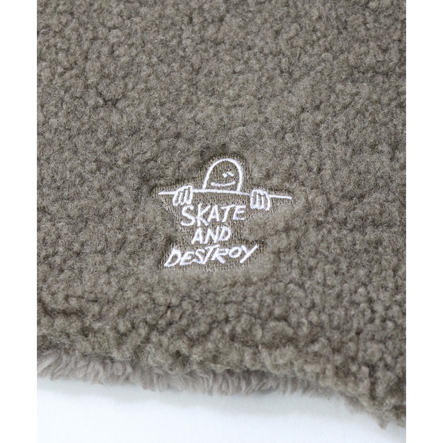 THRASHER スラッシャー キッズ  GONZ LOGO ボアフリース ネックウォーマー 24TH-K53K 子供 マフラー ネックゲイター 男の子 女の子 秋 冬 秋冬 | THRASHER | 07