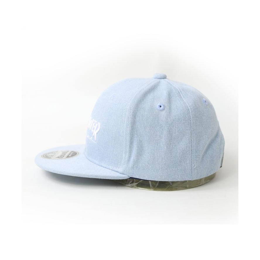 THRASHER スラッシャー キッズ  MAG LOGO デニム平つばキャップ 25TH-C01K 子供 帽子 キャップ 男の子 女の子 秋 冬 秋冬 | THRASHER | 04