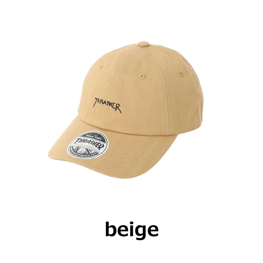 THRASHER スラッシャー GONZ LOGO CAP 帽子 キッズ 定番 キャップ ベージュ K-THR-C04K | THRASHER | 02