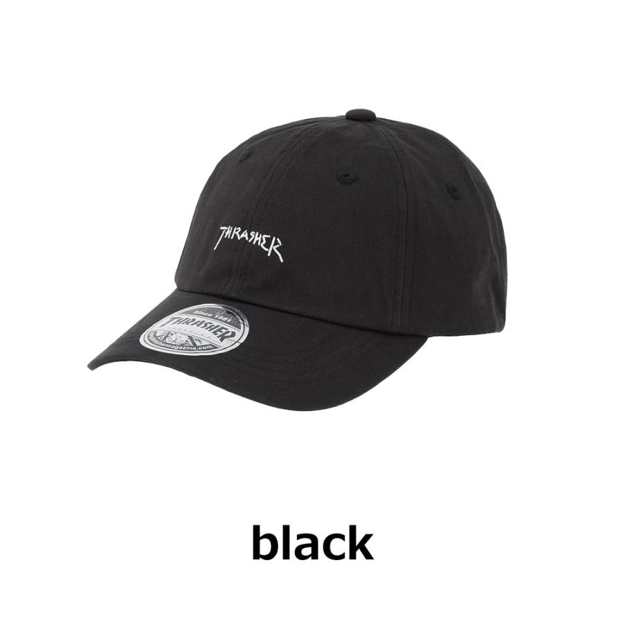 THRASHER スラッシャー GONZ LOGO CAP 帽子 キッズ 定番 キャップ ブラック K-THR-C04K | THRASHER | 02