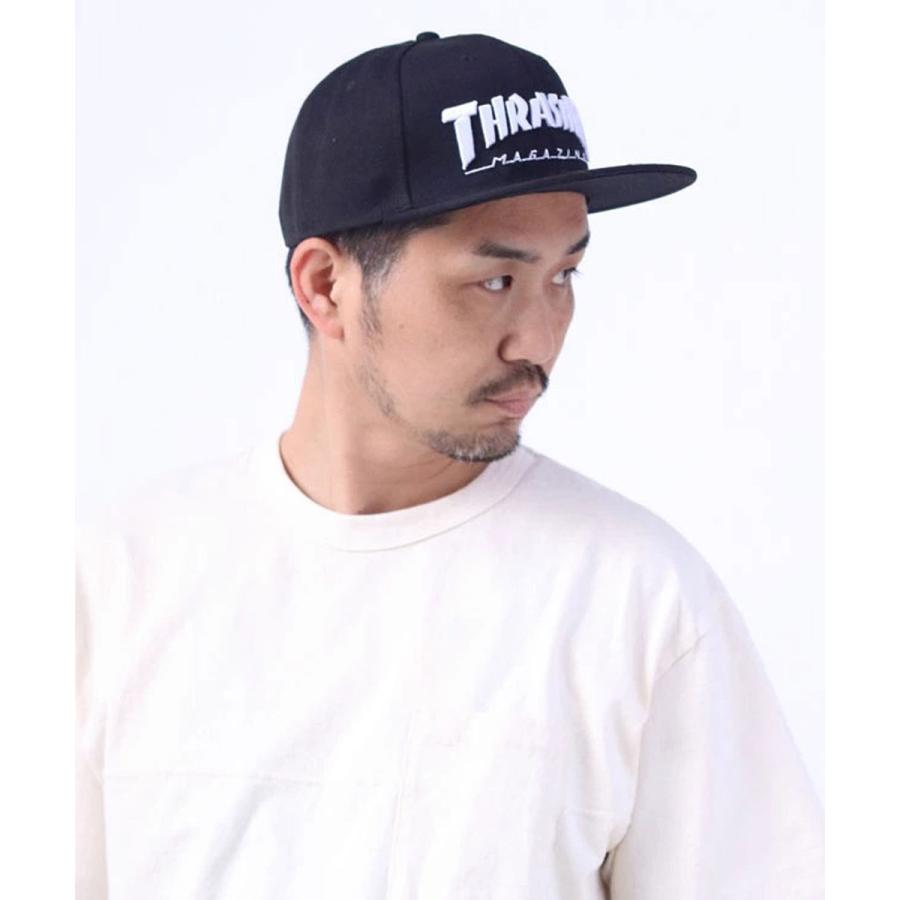 THRASHER スラッシャー キャップ MAG LOGO ポリエステルサージ 平つばキャップ THR-C03  帽子 ベースボールキャップ マグロゴ ストリート スケーター | THRASHER | 06