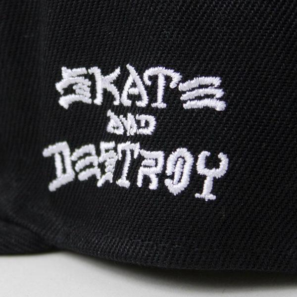 帽子 メンズ スラッシャー キャップ THRASHER MAG LOGO ポリエステルサージ　平つばキャップ THR-C03 紫外線対策 春 夏 春夏 大阪 取り扱い店 | THRASHER | 08