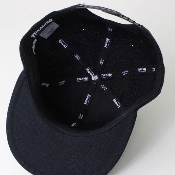 帽子 メンズ スラッシャー キャップ THRASHER MAG LOGO ポリエステルサージ　平つばキャップ THR-C03 紫外線対策 春 夏 春夏 大阪 取り扱い店 | THRASHER | 11