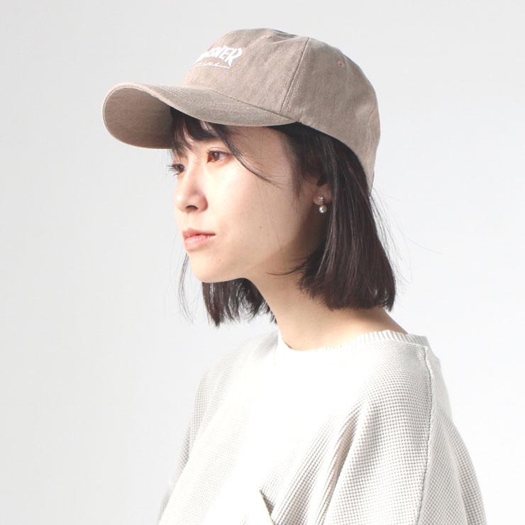 帽子 メンズ スラッシャー キャップ THRASHER ヘリンボーン コットン THR-C08 メンズ レディース 紫外線対策 | THRASHER | 07