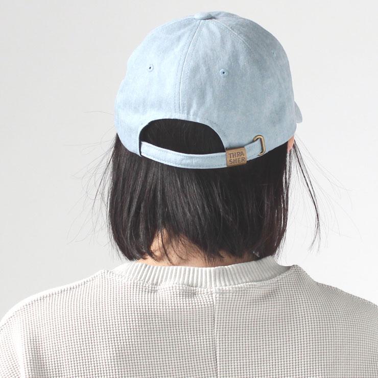 帽子 メンズ スラッシャー キャップ THRASHER ヘリンボーン コットン THR-C08 メンズ レディース 紫外線対策 | THRASHER | 09
