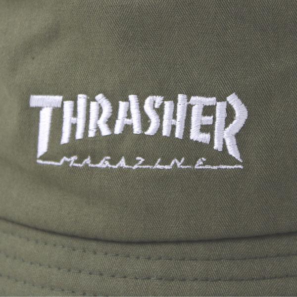 THRASHER スラッシャー ヘリンボーン バケットハット メンズ レディース 帽子 THR-H01 | THRASHER | 09