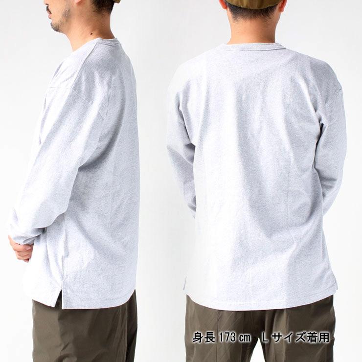 Goodwear グッドウェア USAコットン袖リブヘンリーネックロンT 2W7-5512｜protocol｜11