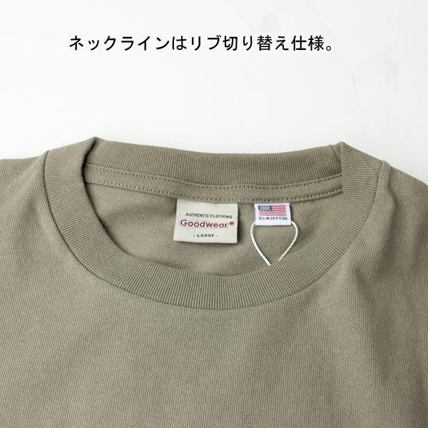 Tシャツ 無地 メンズ Goodwear グッドウェア USAコットンBIG無地ポケットTシャツ 2W7-3505 | Goodwear | 10