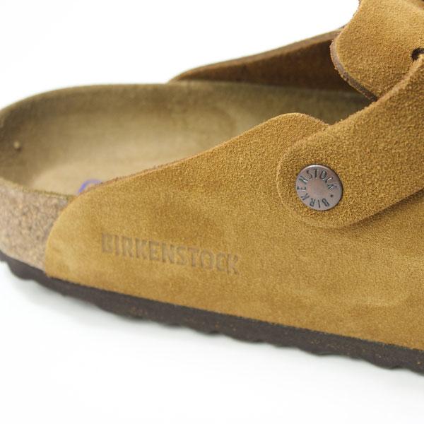 ビルケンシュトック BIRKENSTOCK ボストン BOSTON レギュラーフィット メンズ 1009542 幅広 サンダル スエード ミンク ブラウン 国内正規品 | BIRKENSTOCK | 05