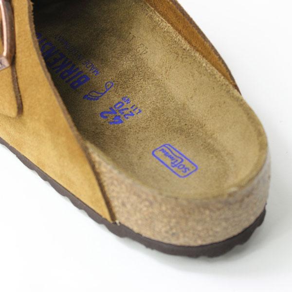 ビルケンシュトック BIRKENSTOCK ボストン BOSTON レギュラーフィット メンズ 1009542 幅広 サンダル スエード ミンク ブラウン 国内正規品 | BIRKENSTOCK | 07