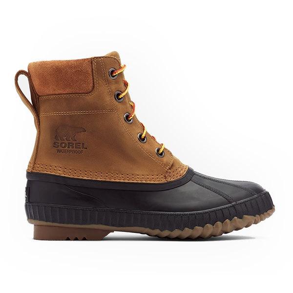 スノー ブーツ ソレル メンズ ショートブーツ ウィンターシューズ 防水 雪 冬 軽量 アウトドア シャイアンII WP Chipmunk, Black NM2575 国内正規品 | SOREL | 02