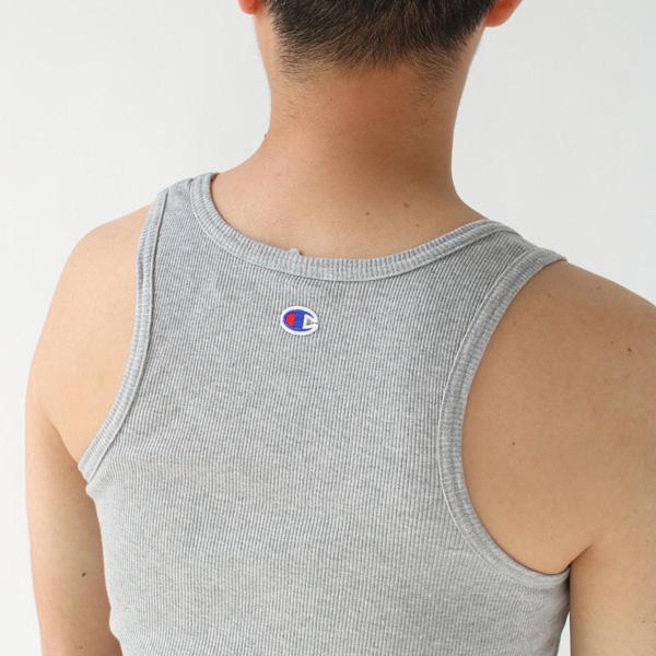 Champion チャンピオン メンズ トップス 無地 タンクトップ C3-VX362 メンズ 無地 タンクトップ インナー 綿 リブ | Champion | 05