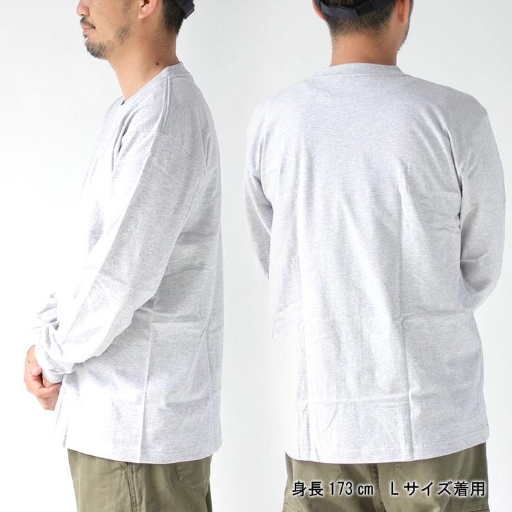 ヘインズ Hanes  BEEFY-T ロングスリーブTシャツ H5186 / ロンtee 大きいサイズ メンズ カットソー アウトドア Ｔシャツ |  | 14