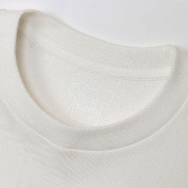 Hanes ヘインズ SHIRO シロ クルーネックTシャツ HM1D201 メンズ 半袖 Tシャツ 白T 白Tシャツ 無地 厚手 コットン 綿100％ 丸首 インナー | Hanes | 04